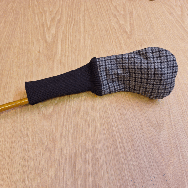 Head cover mellan - Slate Matrix Plaid - Bild 2