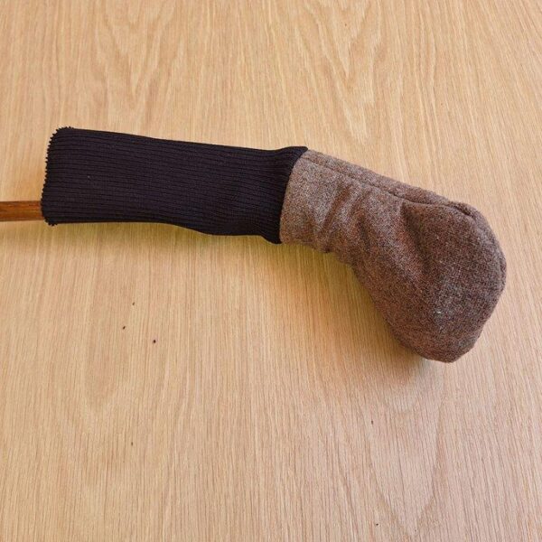 Head cover liten - ljusbrun/svart - Bild 2